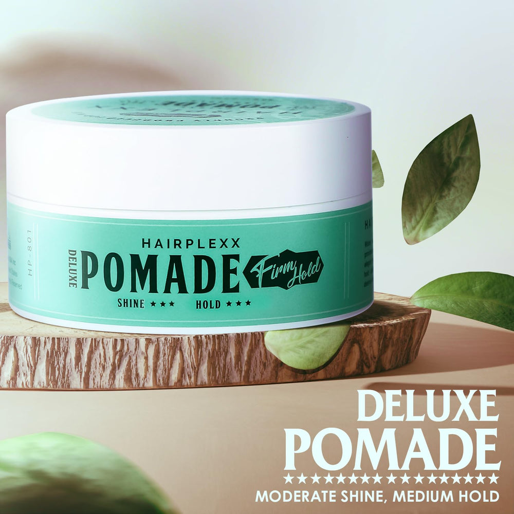 Hairplexx Pomade – format compact idéal pour le voyage et le quotidien.
