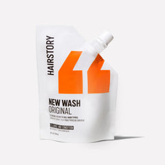 Hairstory New Wash Original remplissage bouteille: routine sans shampoing simplifiée et pratique