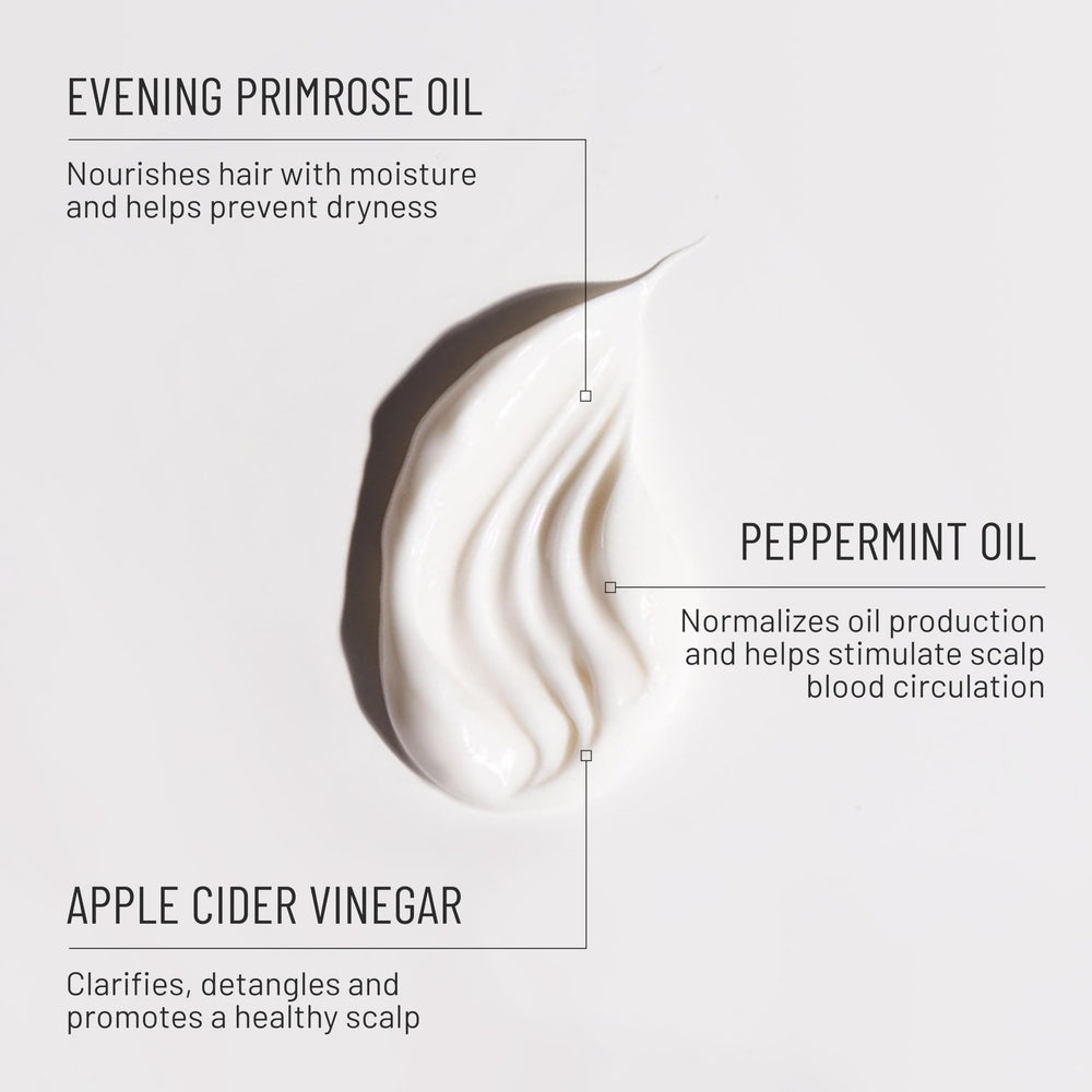 Sans sulfates, Hairstory New Wash respecte le cuir chevelu
