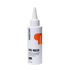 Hairstory Pre-Wash : bouteille purifiante pour cuir chevelu.