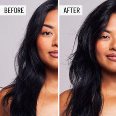 Application douce du Primer Hairstory sur cheveux, répartition uniforme