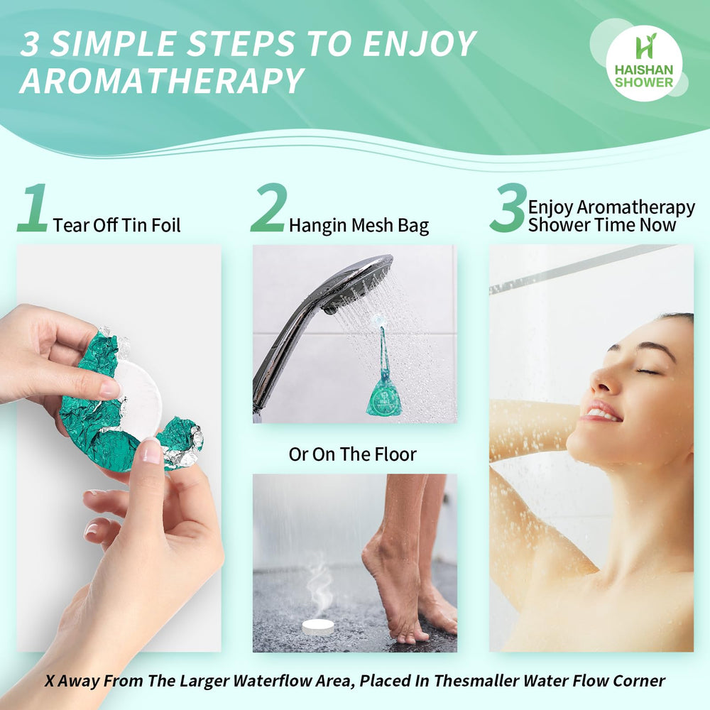 Bombe de douche application-dans-douche HAISHAN SHOWER, diffusion efficace près du robinet.