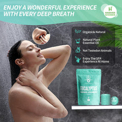 Bombe de douche HAISHAN SHOWER emballage-cadeau, cadeau pratique et élégant pour elle et lui.