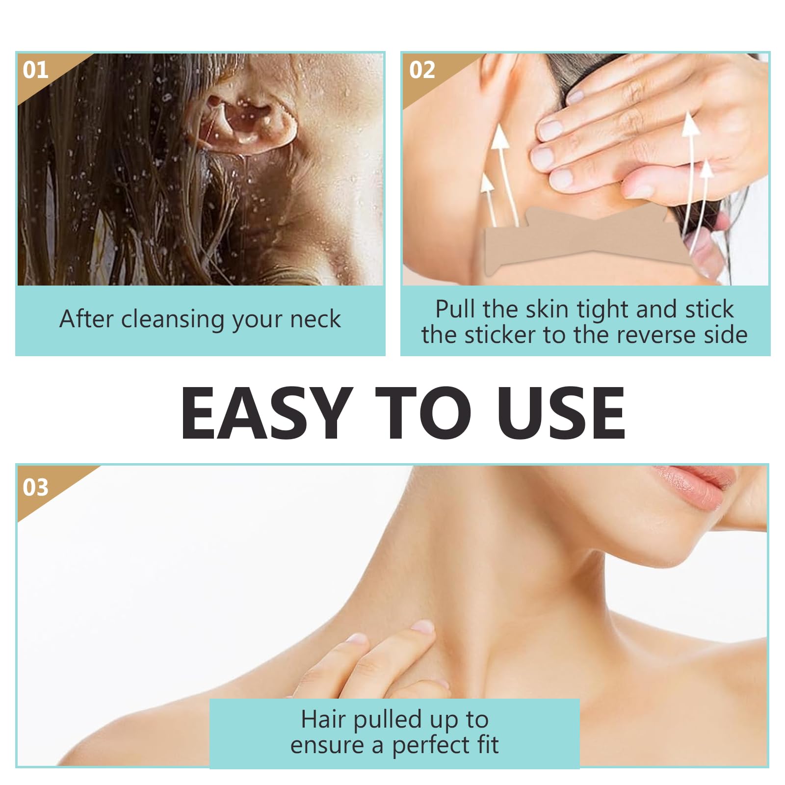 Adhérence fiable des bandes Hajoyful pour peau douce et lifting naturel.
