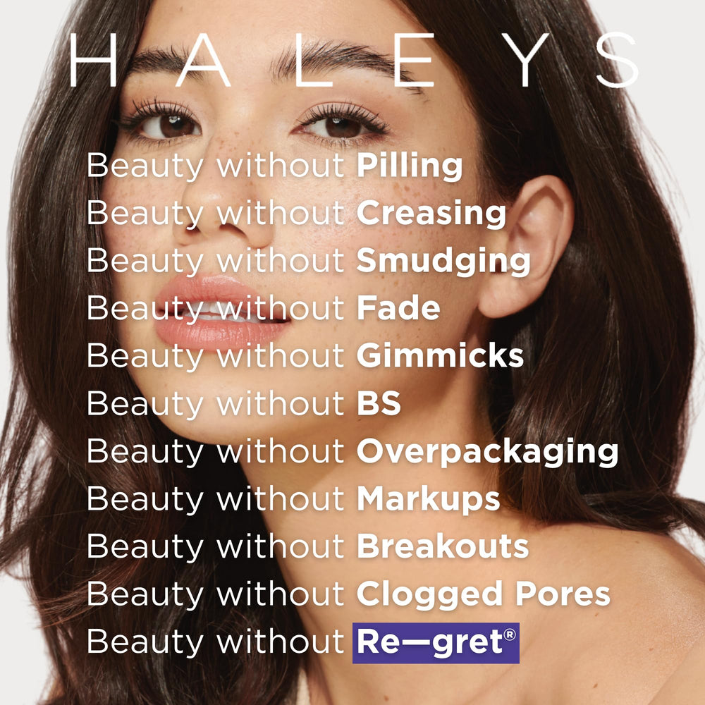 Kit essentiel Haleys Kabuki pour débutants et passionnés de maquillage.