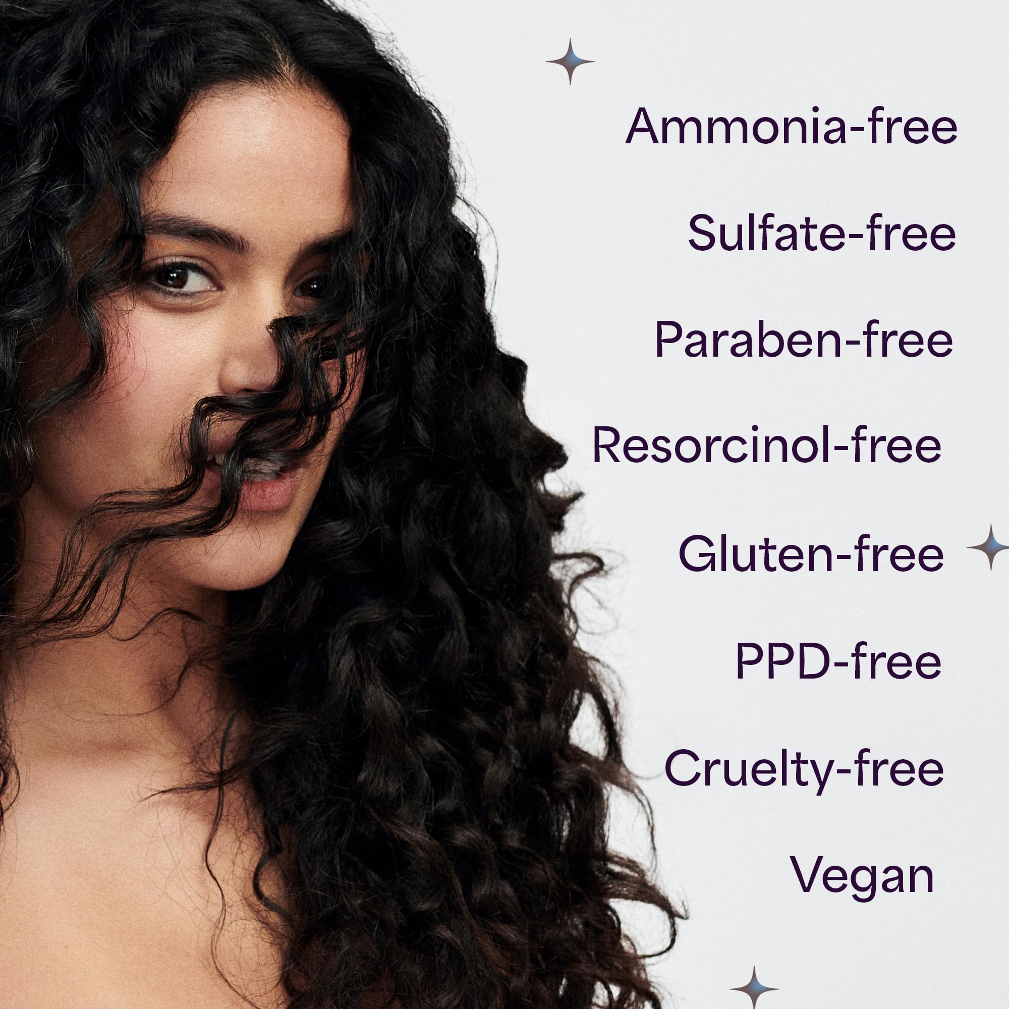 Application mousse cheveux Hally Hair Color Cloud pour une saturation uniforme