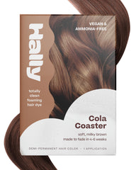 Hally Hair Cola Coaster, bouteille — application fluide sans goutte et contrôle précis.