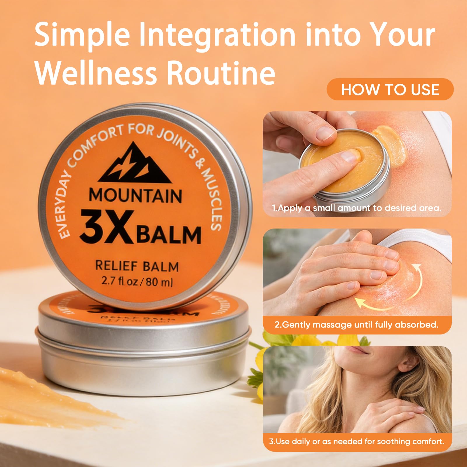 Halpilt Mountain 3X Balm - transport pratique en voyage