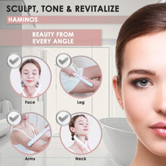 HAMINOS Massageur visage et cou pour contour et tonicité