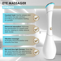 HAMINOS Masseur yeux – vibration intelligente pour lisser les ridules.
