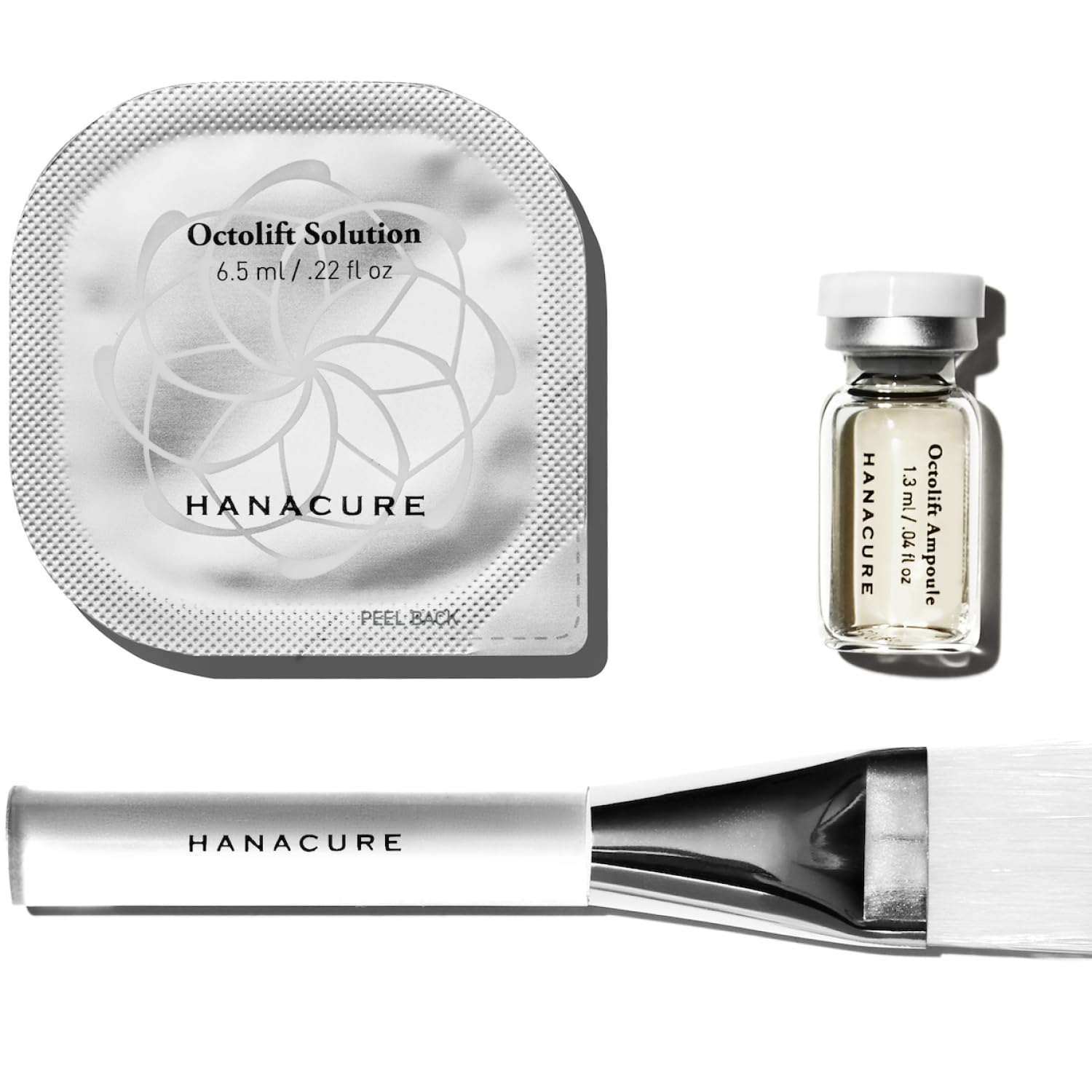 Hanacure édition-débutant masque-visage, emballage élégant promet un effet raffermissant.