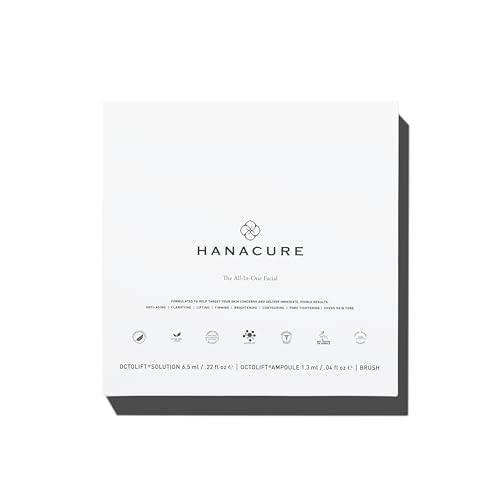 Hanacure sérum raffermissant ampoule, texture fluide prête à booster l’éclat.