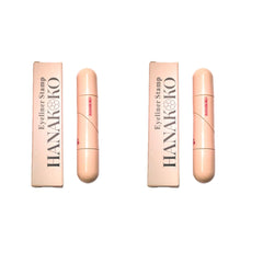 Hanakoko tampon-trait-yeux rotatif noir-marron: précision rapide et tenue longue durée.