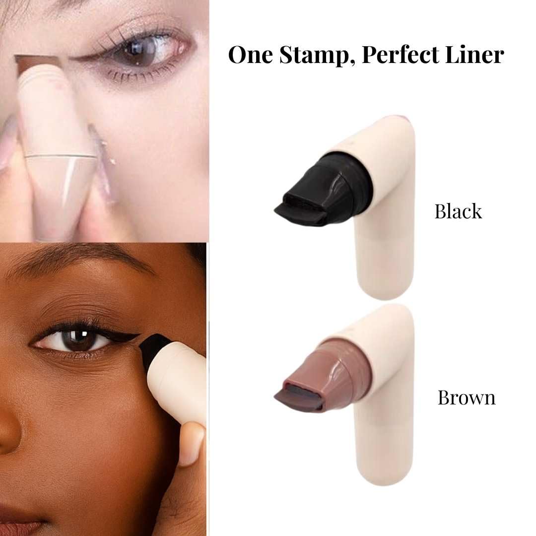Hanakoko tampon-trait-yeux rotatif pigment noir: définition et tenue longue durée.