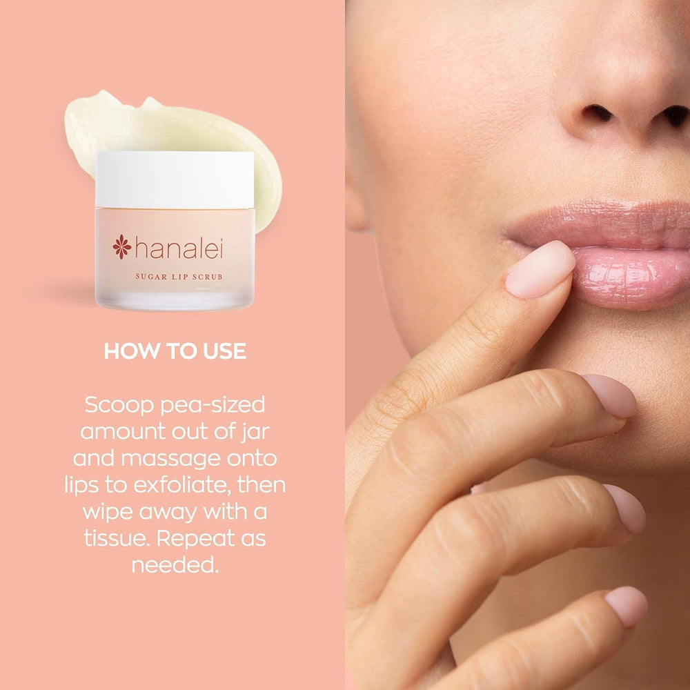 Hanalei beurre de karite hydratation durable pour des levres souples.