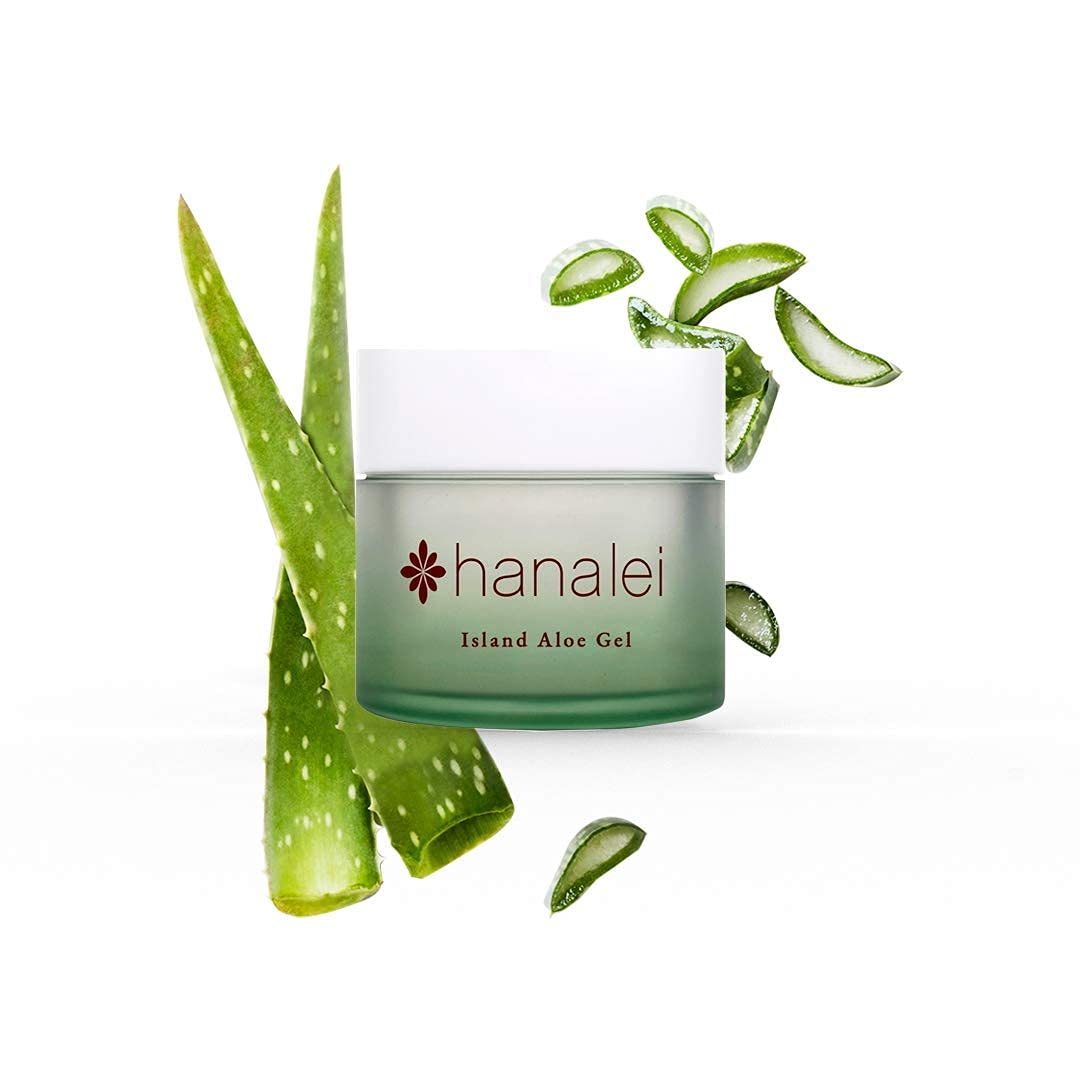 Hanalei Gel Aloe visage et corps: absorption rapide sans résidu gras.