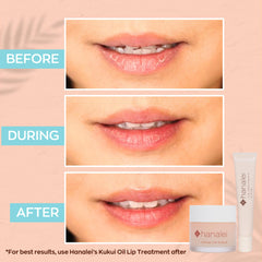 Hanalei gommage levres en bocal de 22 g, application precise.