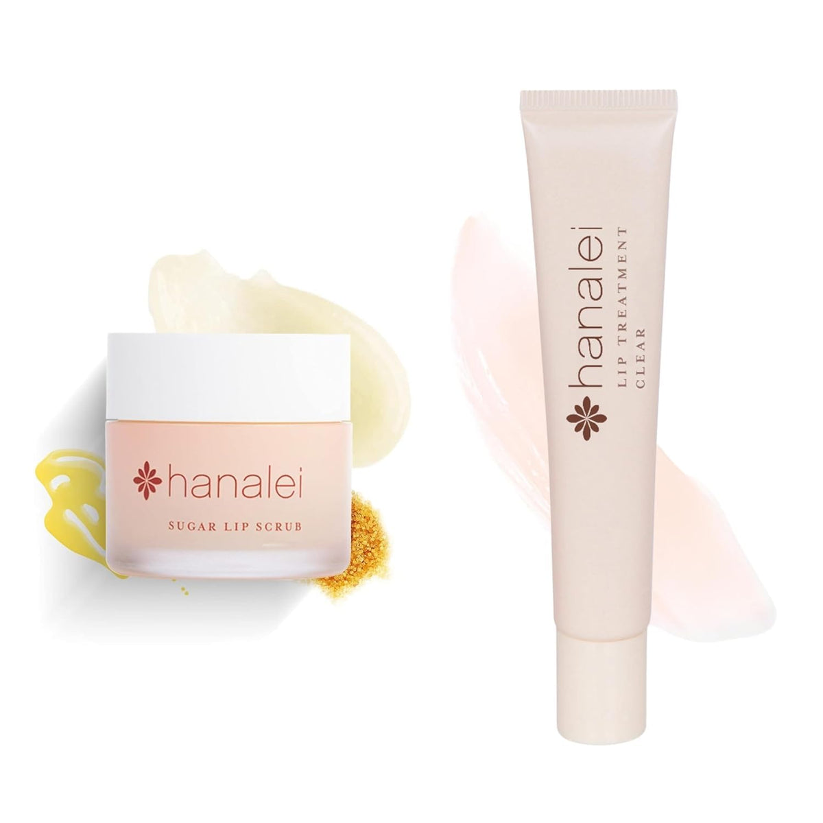 Hanalei Gommage Lèvres au Sucre exfolie en douceur et prépare l'hydratation
