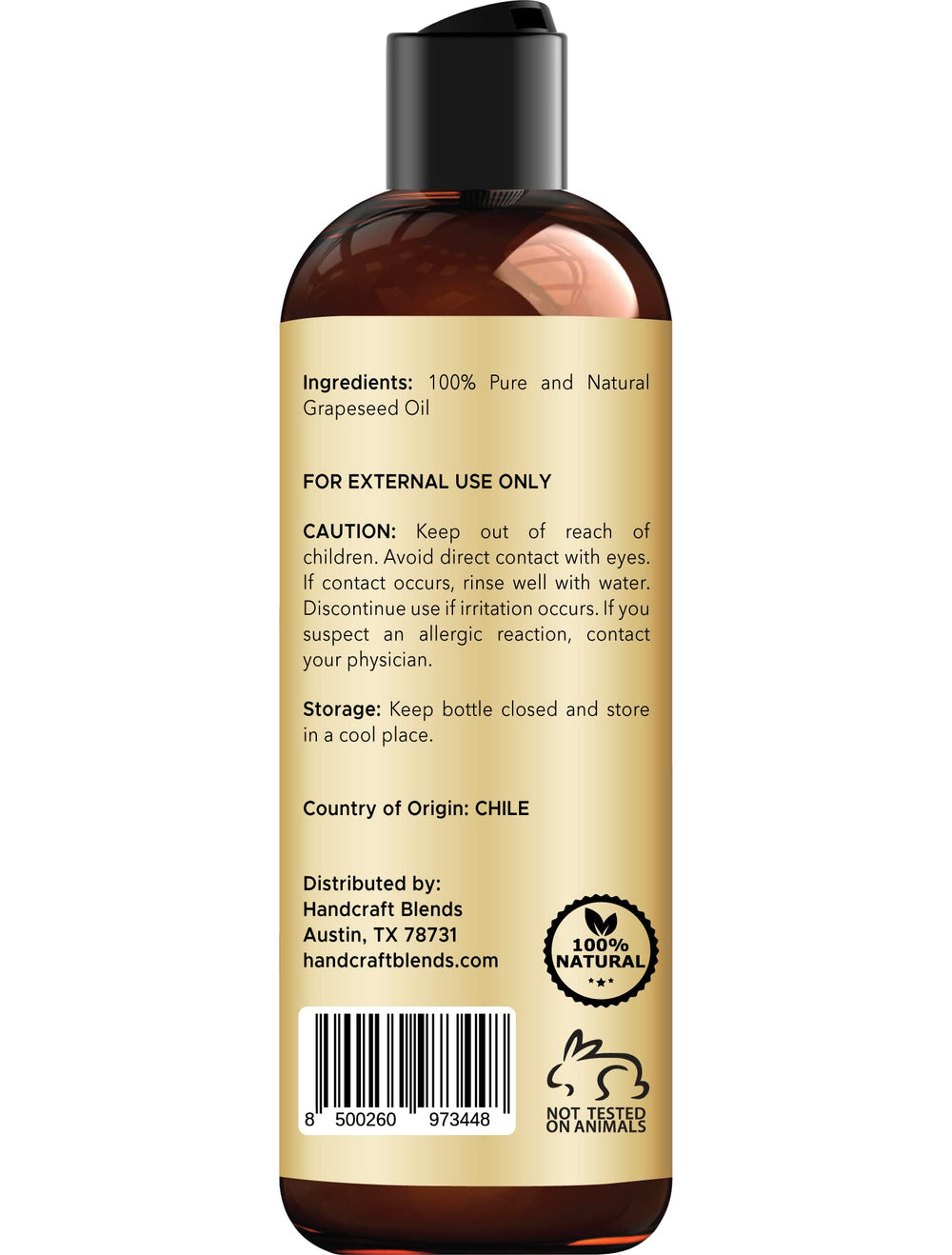 Utilisation sur peau et cheveux pour hydratation quotidienne avec Handcraft Blends