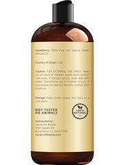 Handcraft Blends huile d'amande douce, absorption rapide pour peau souple.