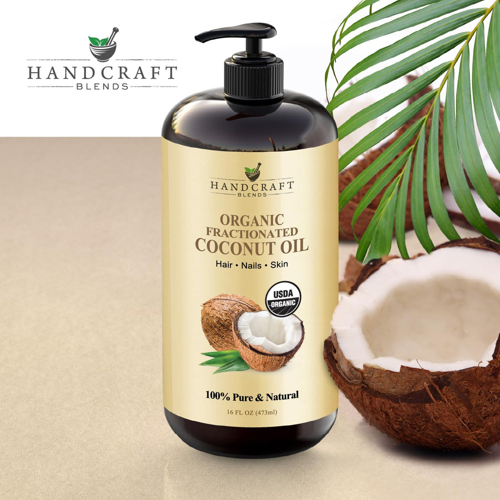 Diluant huiles essentielles – Handcraft Blends huile coco fractionnee, absorption rapide.