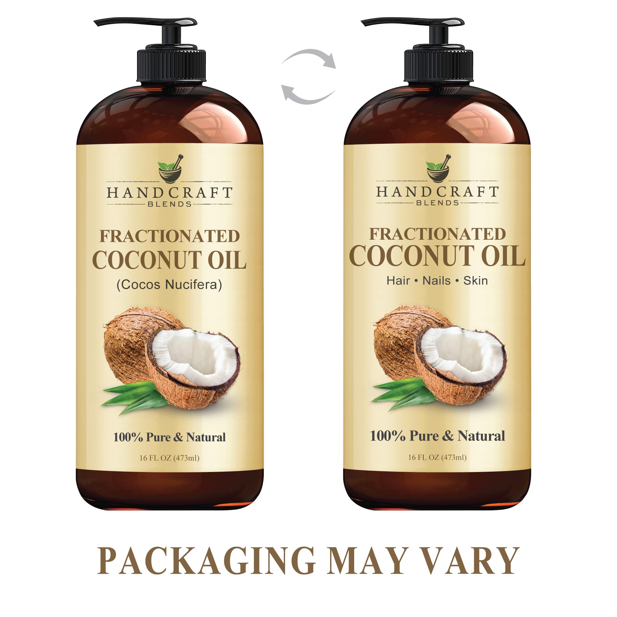 Handcraft Blends huile coco fractionnée, dilution facile des huiles essentielles