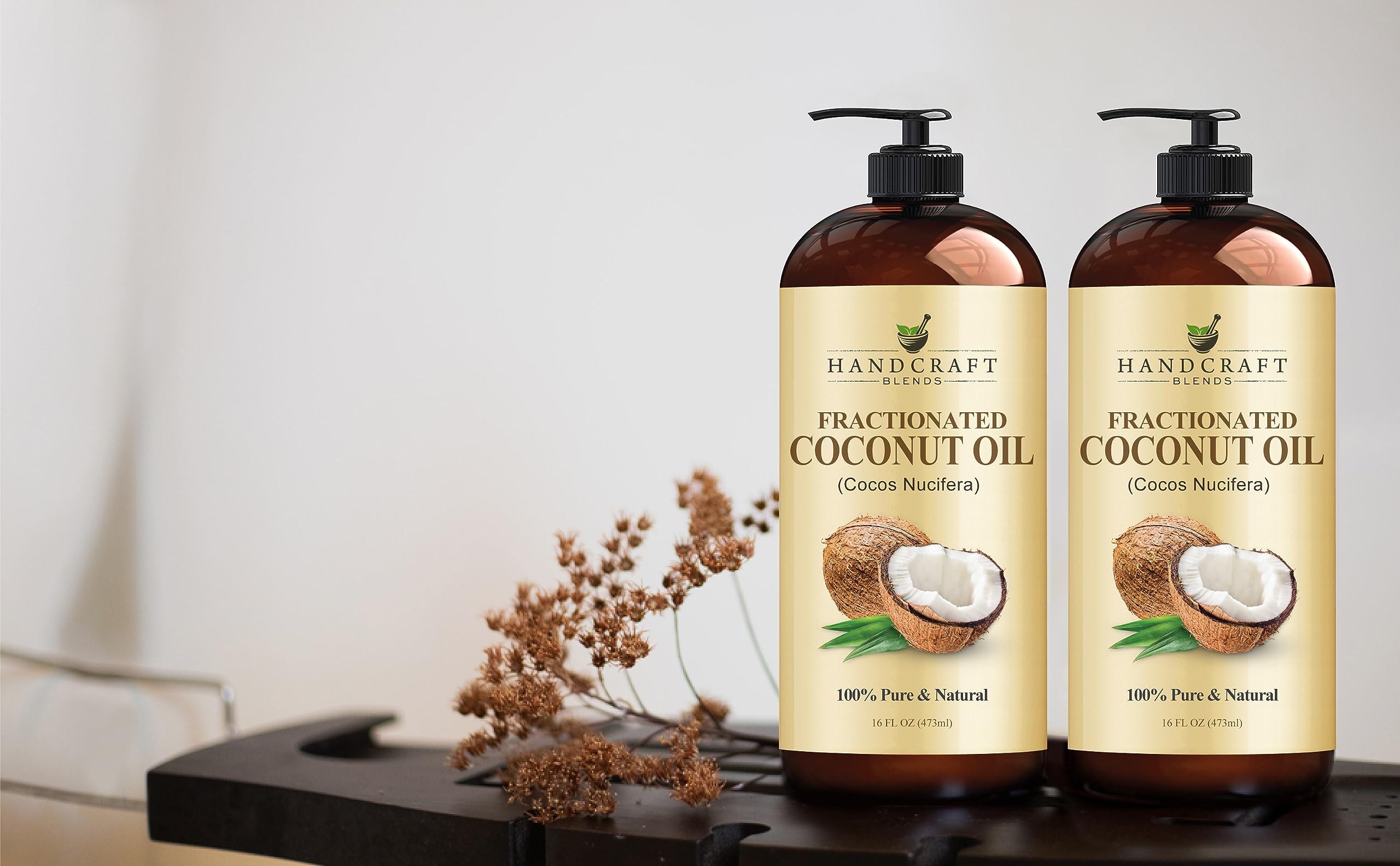 Handcraft Blends huile coco fractionnée, origine Indonésie et pureté