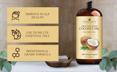Handcraft Blends huile de coco fractionnée pour dilution des huiles essentielles.