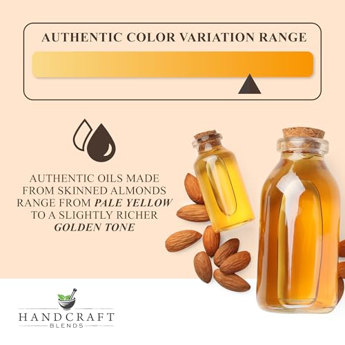 Handcraft Blends huile d'amande douce, massage relaxant et peau nourrie.