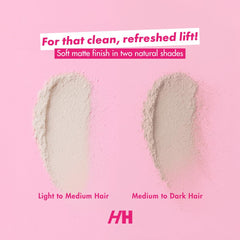 Emballage plastique neutre et compact du shampoing sec Handmade Heroes.