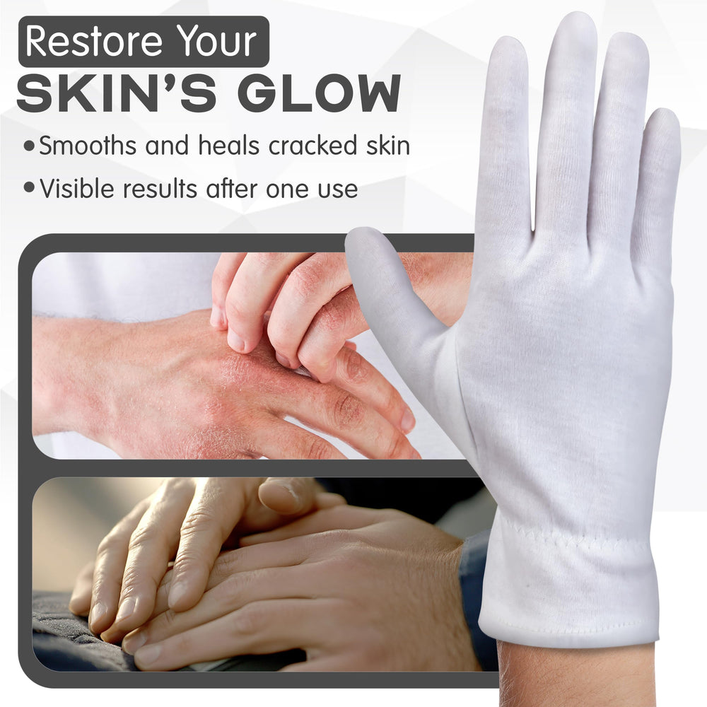HandsAllright gants coton blanc réutilisables et faciles à nettoyer