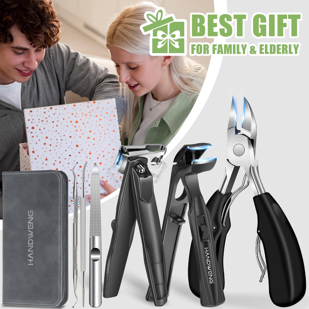 HANDWENG coffret cuir élégant pour ranger l'ensemble après usage