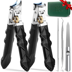 HANDWENG coupe-ongles gros-ongles avec ouverture large pour ongles épais