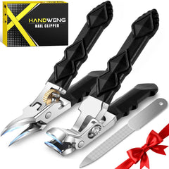 HANDWENG coupe-ongles-pieds-epais, pratique et précis pour ongles épais.