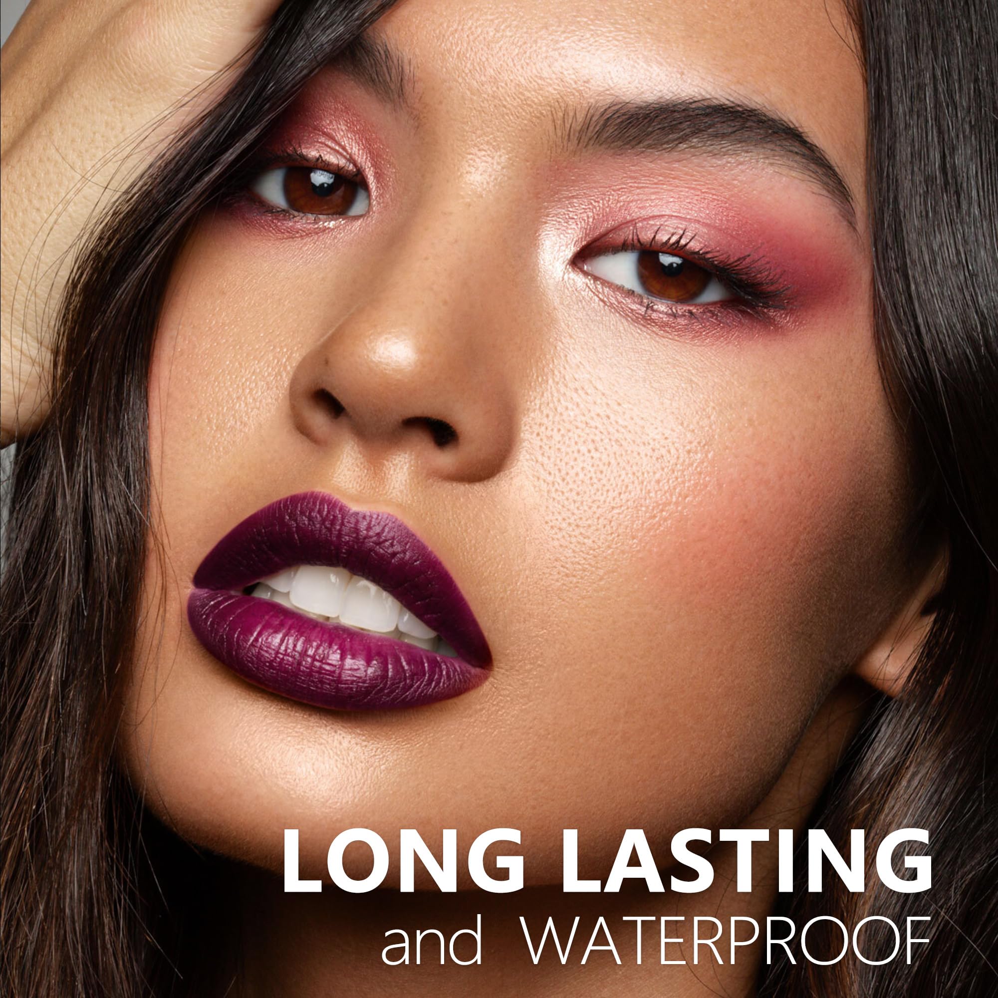HANLADY Cranberry : formule smudgeproof et transferproof pour un look fidèle tout au long de la journée.