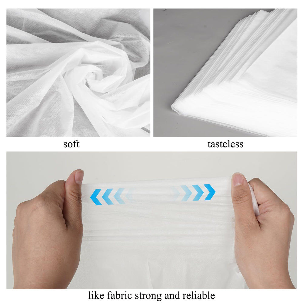 HANLIANGRJD pack 100 draps jetables spa pour salons