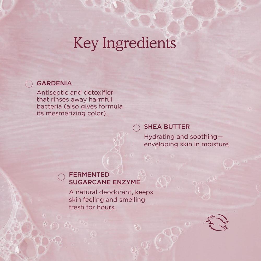 HANNI Cocoon Cleanse, texture sérum-lait hydratante pour le corps.
