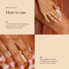 HANNI Splash Salve huile de coco sublime la peau