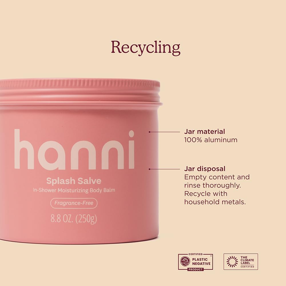 HANNI Splash Salve pour peau sensible, confort après douche