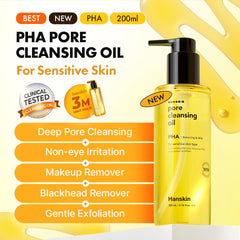 Démaquillage Hanskin - maquillage résistant à l'eau éliminé sans irritations oculaires.