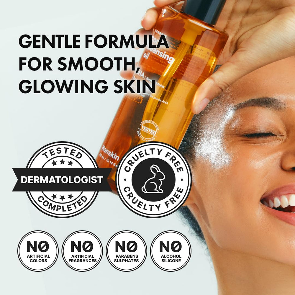 Hanskin ingredients arbre a the jojoba: ingredients naturels hydratants et équilibrants