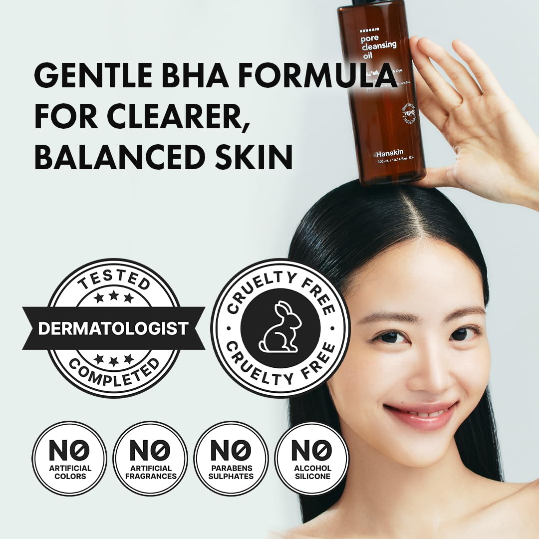 Hanskin sans fragrance artificielle sans parabènes respecte les peaux sensibles.