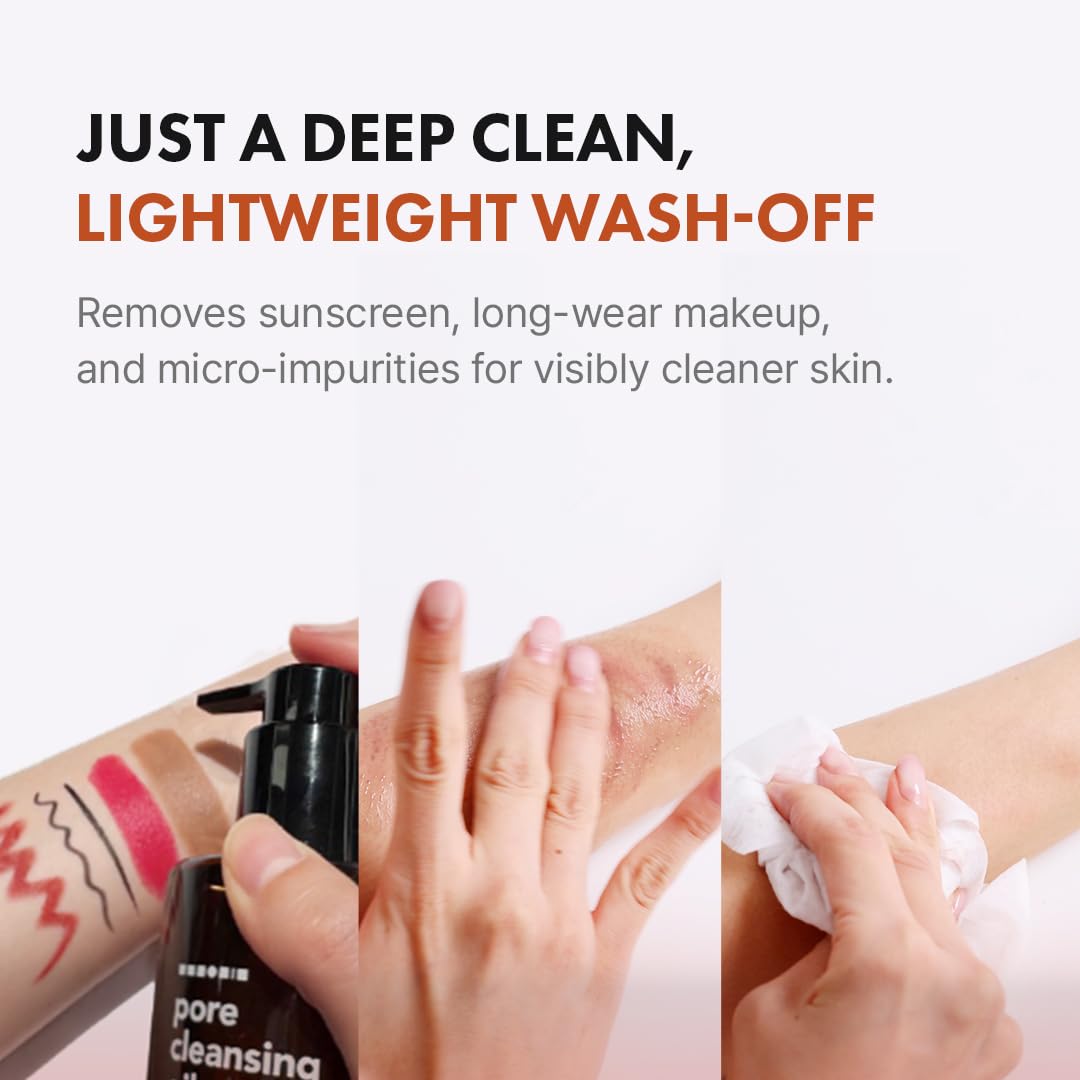 Hanskin utilisation double nettoyage visage décrit étape huile puis eau émulsionnée.