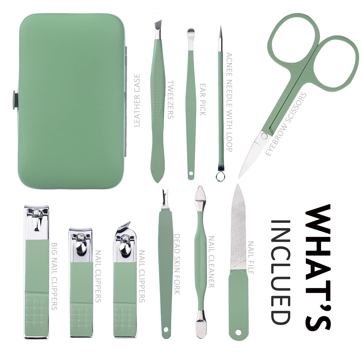 HANTEKAS outils manucure pousse-cuticule et lime à ongles pour soins précis.