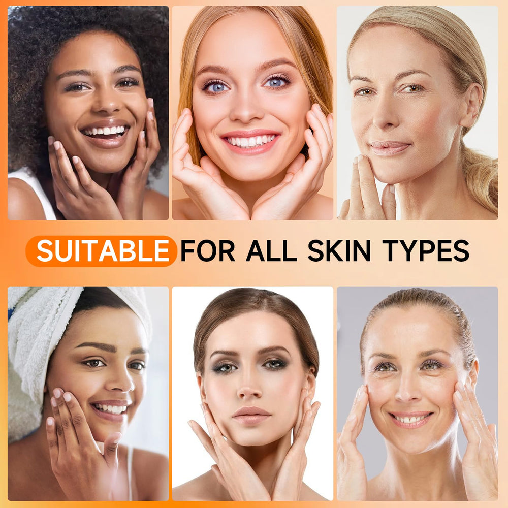 Application sur le visage avec massage doux pour une peau veloutée.