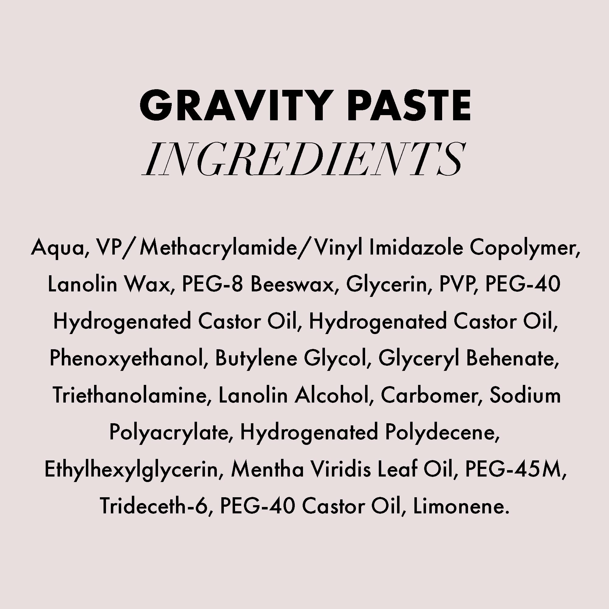 Hanz de Fuko Gravity Paste – emballage premium et design soigné.