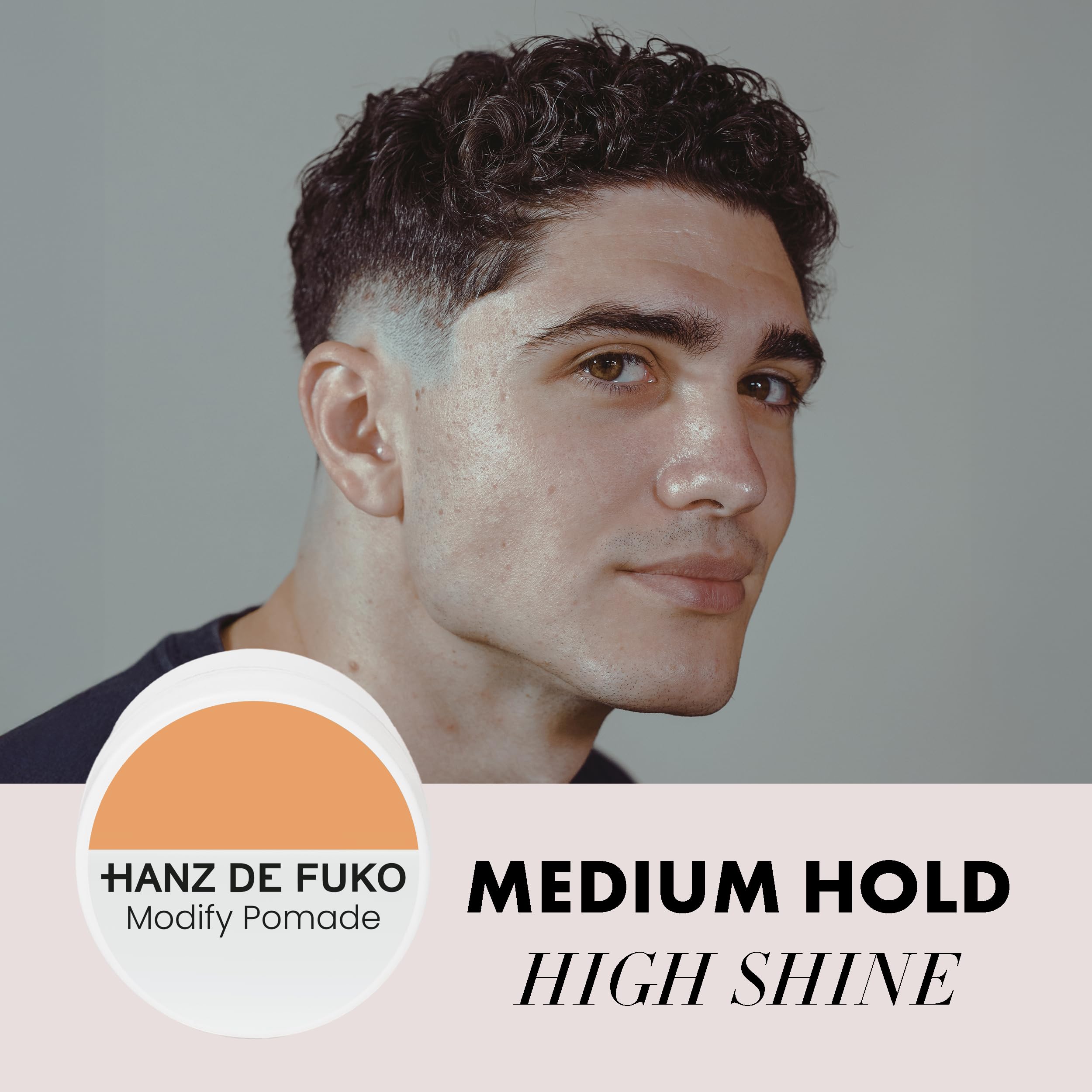 Hanz de Fuko Scheme Cream en pot – brillance naturelle légère
