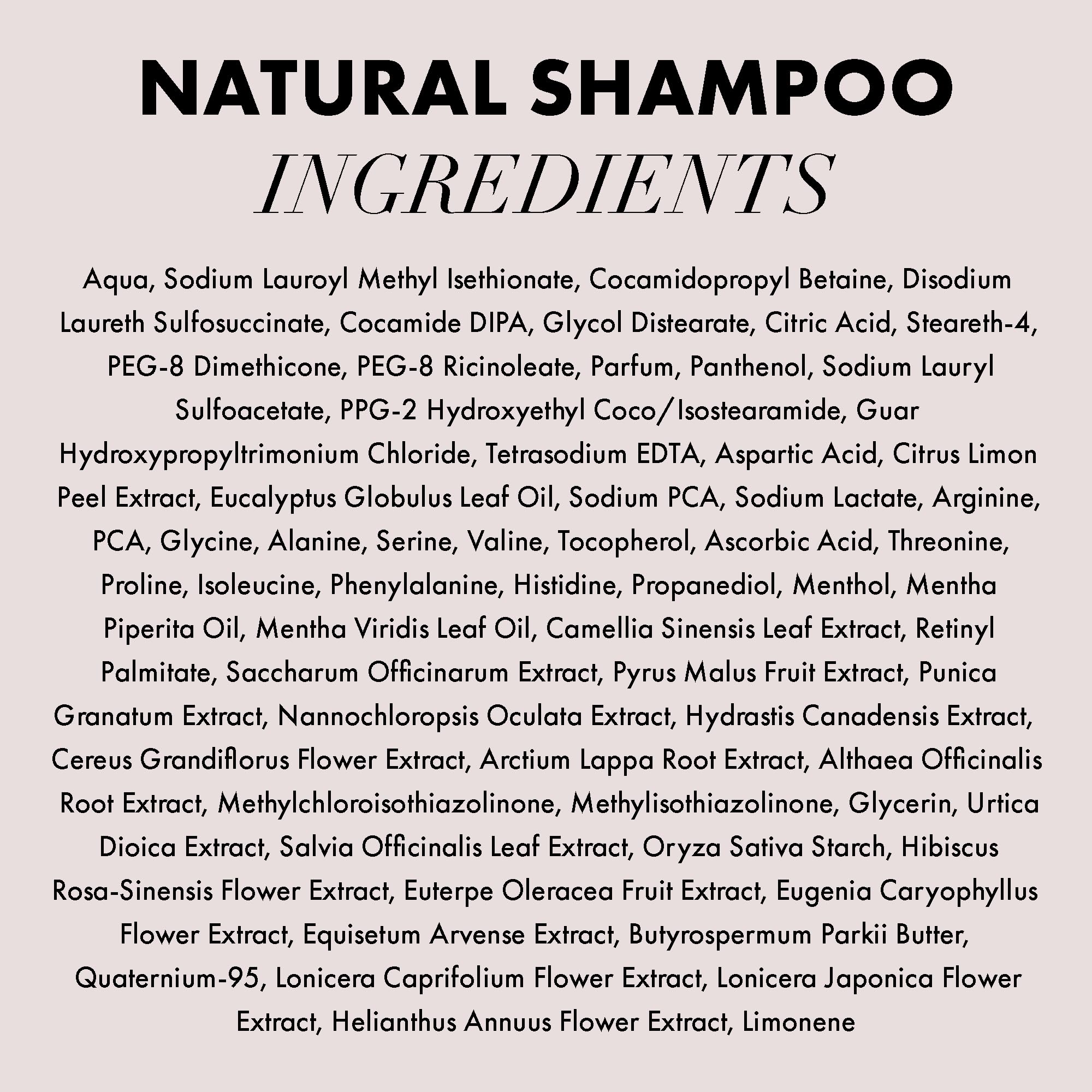 Soin capillaire naturel Hanz de Fuko, soulage le cuir chevelu et convient à un usage quotidien.