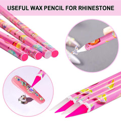 Outils artongles Haozher en action pour diamants et décorations