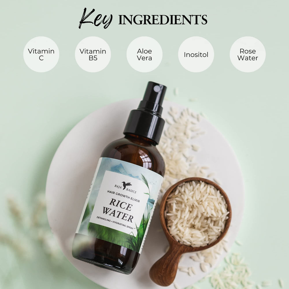 HAPPIE HUMMINGBYRD – étiquette montrant l’eau de riz fermentée.